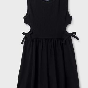 Mayoral Black Sleeveless Kids Dress